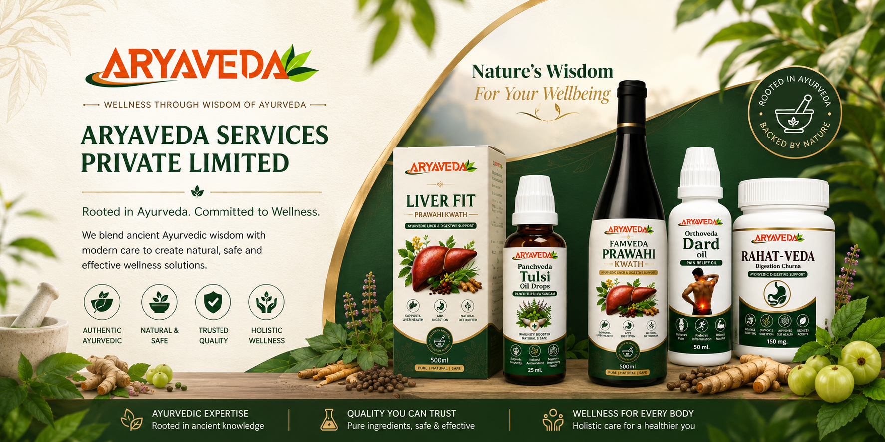 Trusted Ayurvedic Wellness Solutions