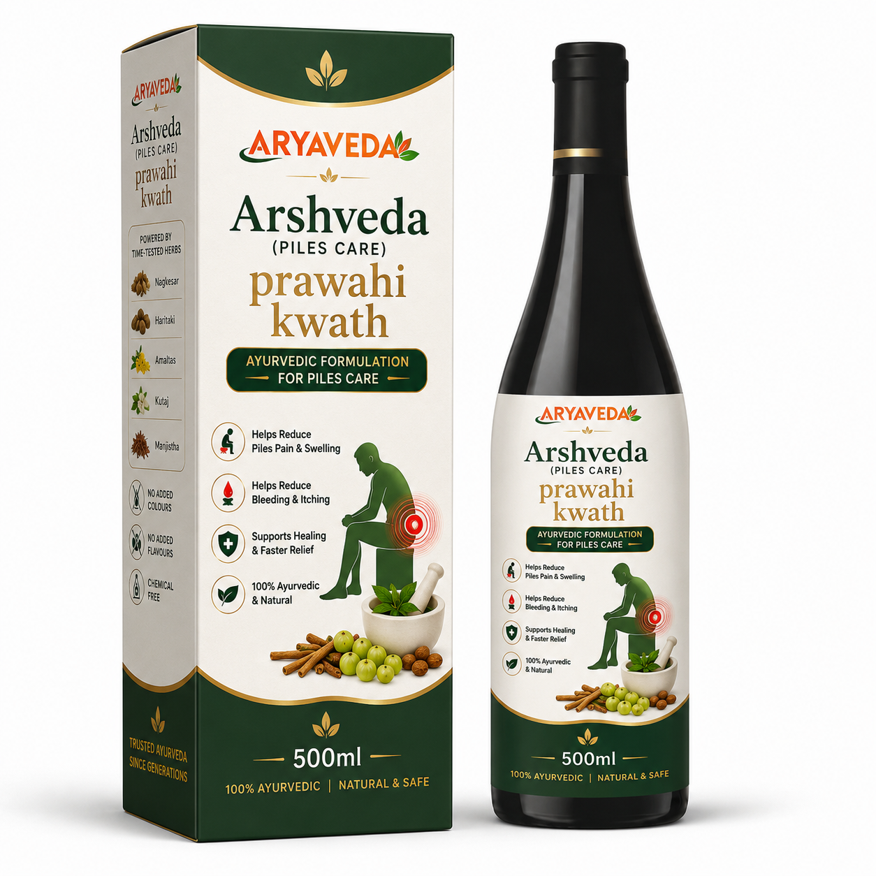 ARSHVEDA prawahi kwath 